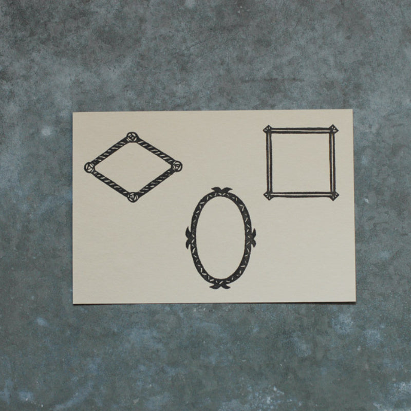 29753-02 29753-024 Classiky εζ·ζε  x Seiko Okada Letterpress Printed Postcards