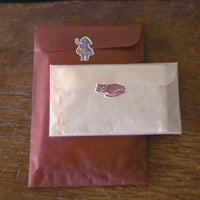 45333-05 Classiky εζ·ζε  x Mihoko Seki Sticker Seals - The Little Match Girl