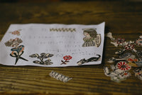 45334-01 Classiky εζ·ζε  x Mihoko Seki Chromos Water-Activated Seals -Funny odd people