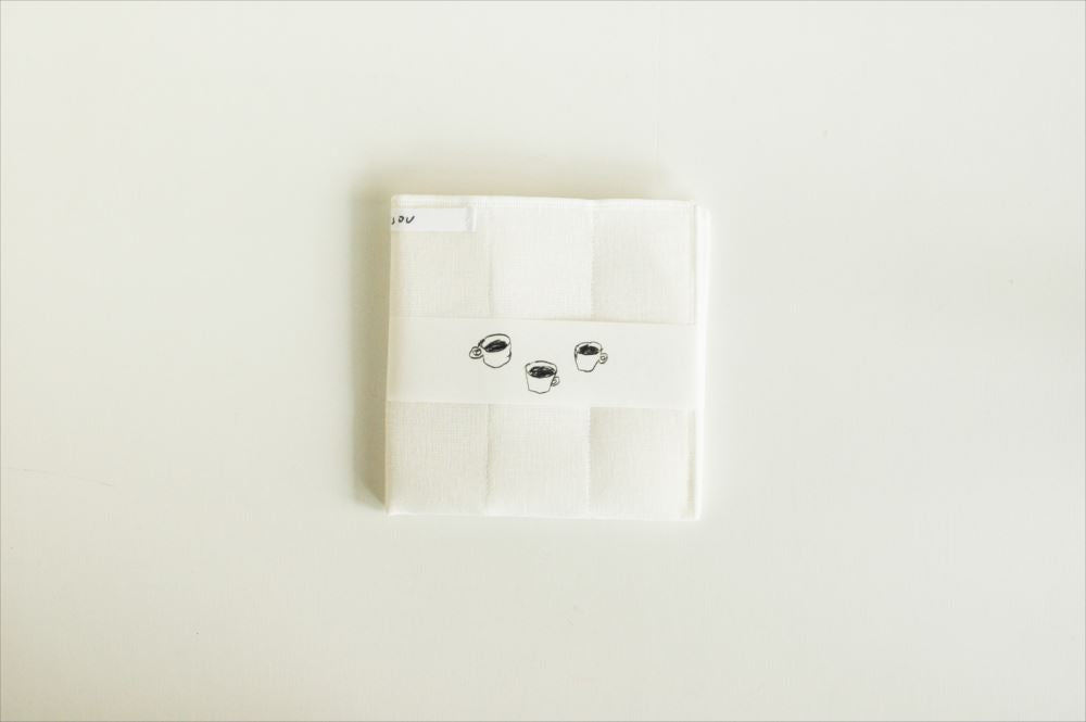 45640-03 Classiky εζ·ζε  x Mitsou Kitchen Cloth - White