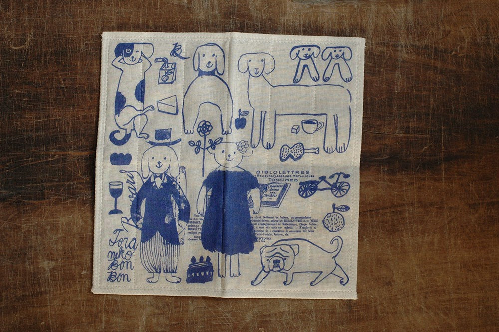 99211-01 99211-02Classiky εζ·ζε  x Toranekobonbon Kitchen Cloth Cat / Dog