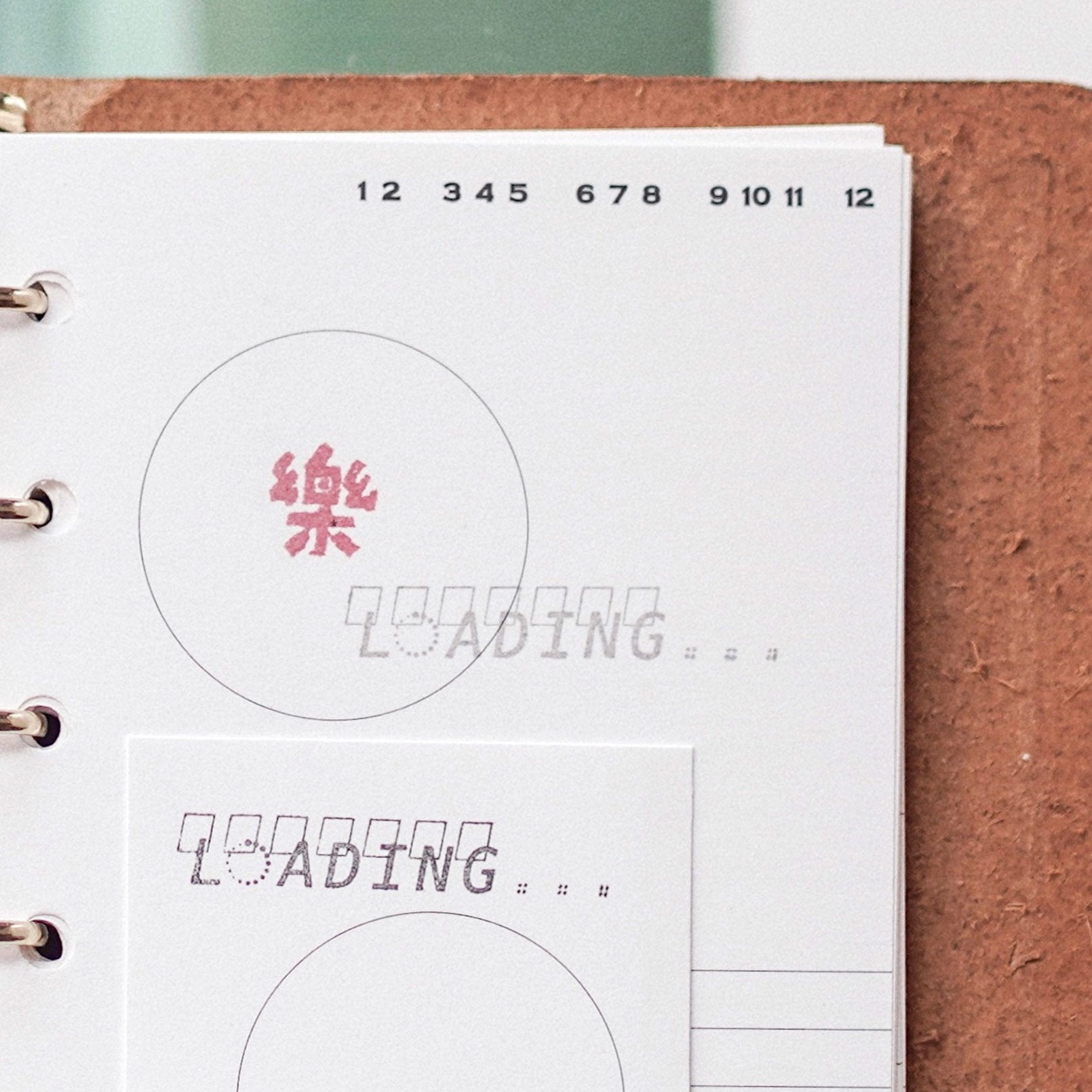 PeHo Design Rubber Stamp - Loading
