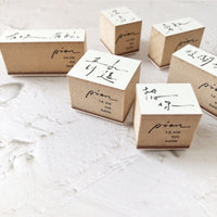 Pion Chinese Handwriting Rubber Stamp 寫寫字