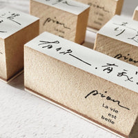 Pion Chinese Handwriting Rubber Stamp 寫寫字