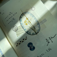 Pion PET Tape - Press Flowers 壓花手稿_1