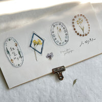 Pion PET Tape - Press Flowers 壓花手稿_3