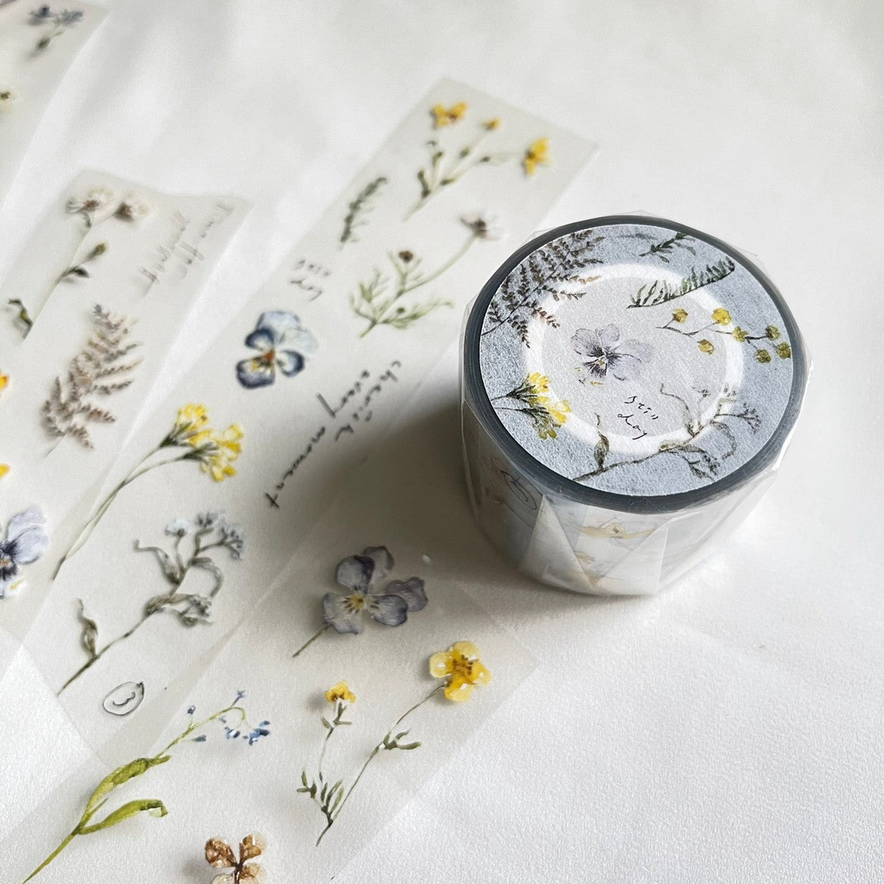 Pion PET Tape - Press Flowers 壓花手稿_8