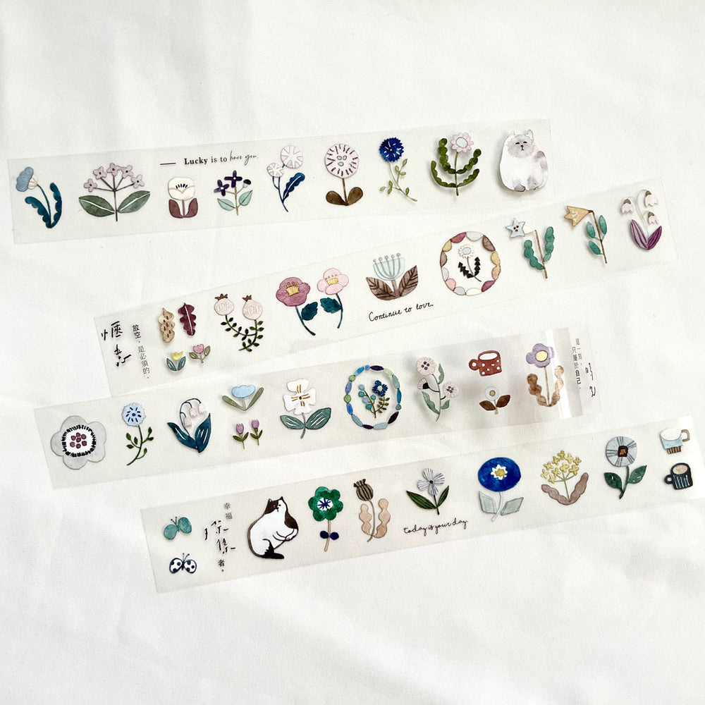 Pion PET Tape - Twilight 暮色花町_4