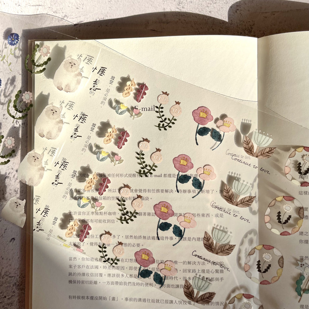 Pion PET Tape - Twilight 暮色花町_6