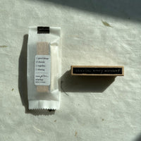 Pion Rubber Stamp - Cherish