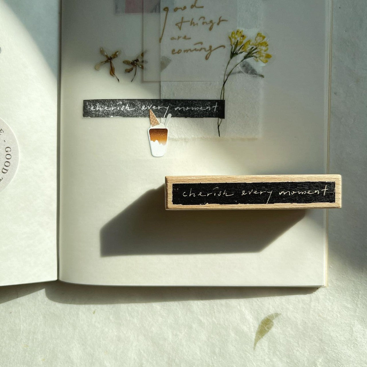 Pion Rubber Stamp - Cherish_5