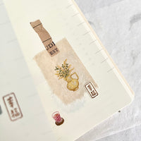 Pion Rubber Stamp - Tiny Words 感謝 (Thanks) | 幸福 (Happiness) | 勇氣 (Courage)