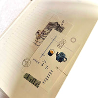 Pion Rubber Stamp - Tiny Words 感謝 (Thanks) | 幸福 (Happiness) | 勇氣 (Courage)