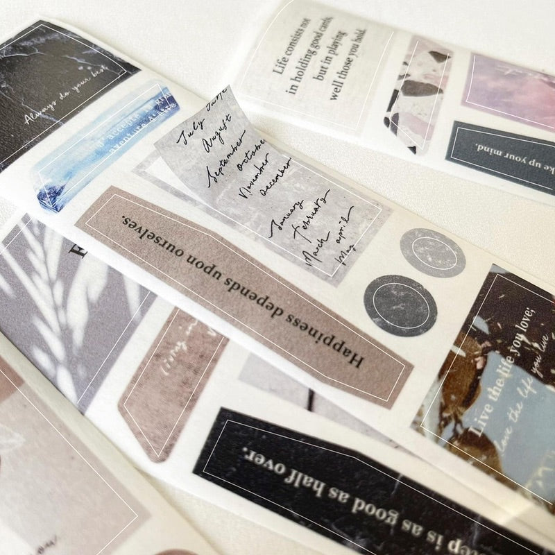 Pion Washi Sticker Roll - Four Seasons ζε
ζ©