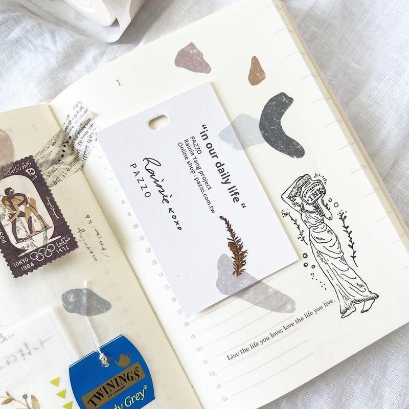 Pion Washi Sticker Roll - Terrazzo 磨石子