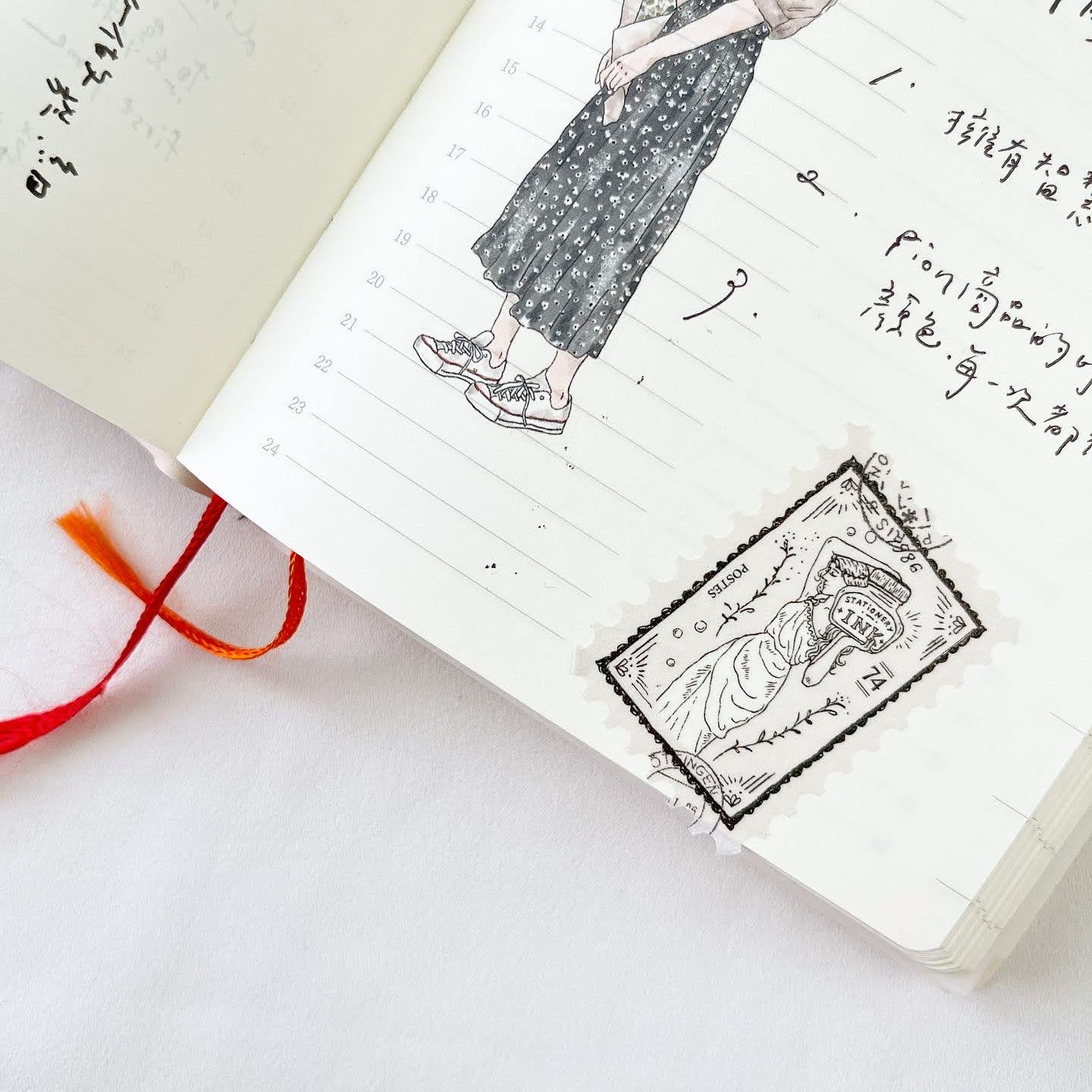 Pion Washi Tape - Stamp 郵票3