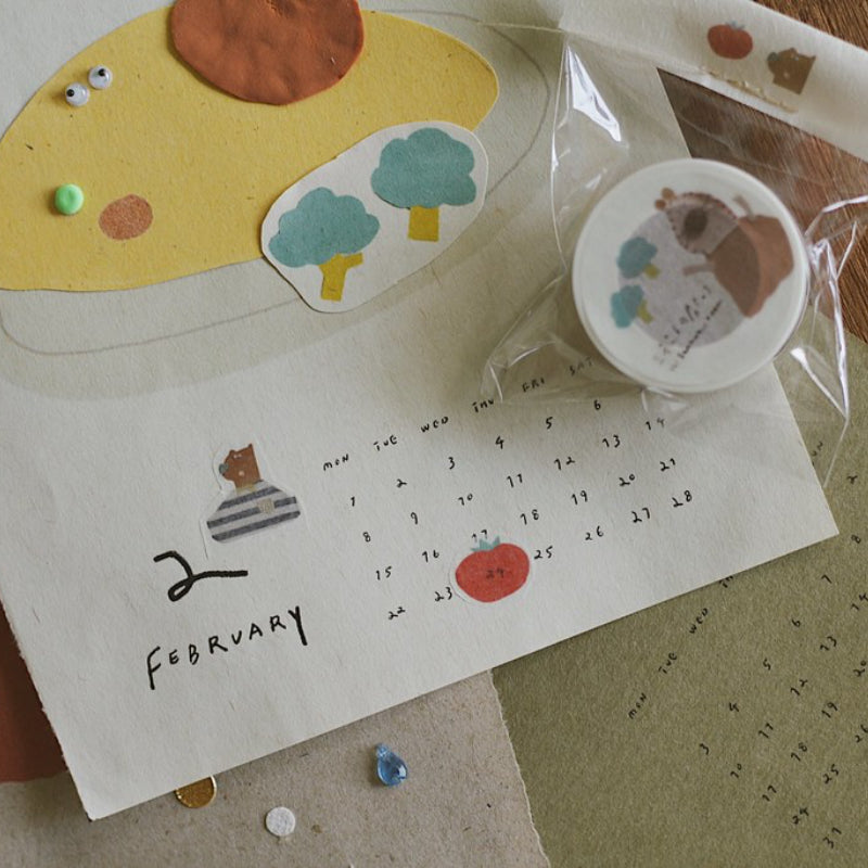 Sanhua Room Along the Paper Washi Tape