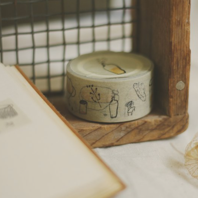 Sanhua Room Daily Objects Washi Tapes