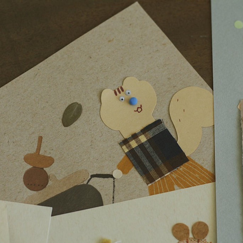 Sanhua room_Along the paper Monthly Calendar