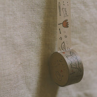 Sanhua Room Super Bored Cat Washi Tape