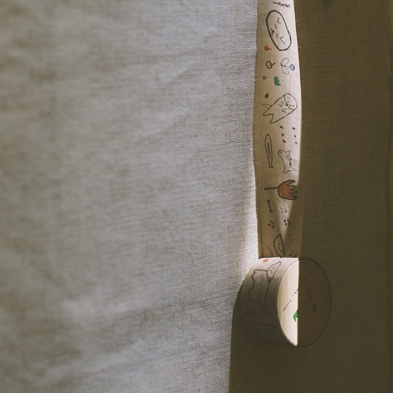 Sanhua Room Super Bored Cat Washi Tape