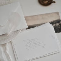 Slumber Bugs Handmade Paper Set - Envelope & Card