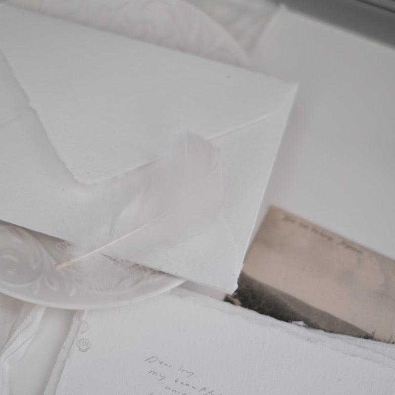 Slumber Bugs Handmade Paper Set - Envelope & Card