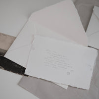 Slumber Bugs Handmade Paper Set - Envelope & Card