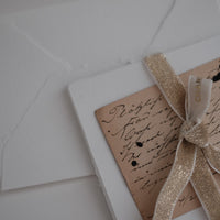 Slumber Bugs Handmade Paper Set - Envelope & Card