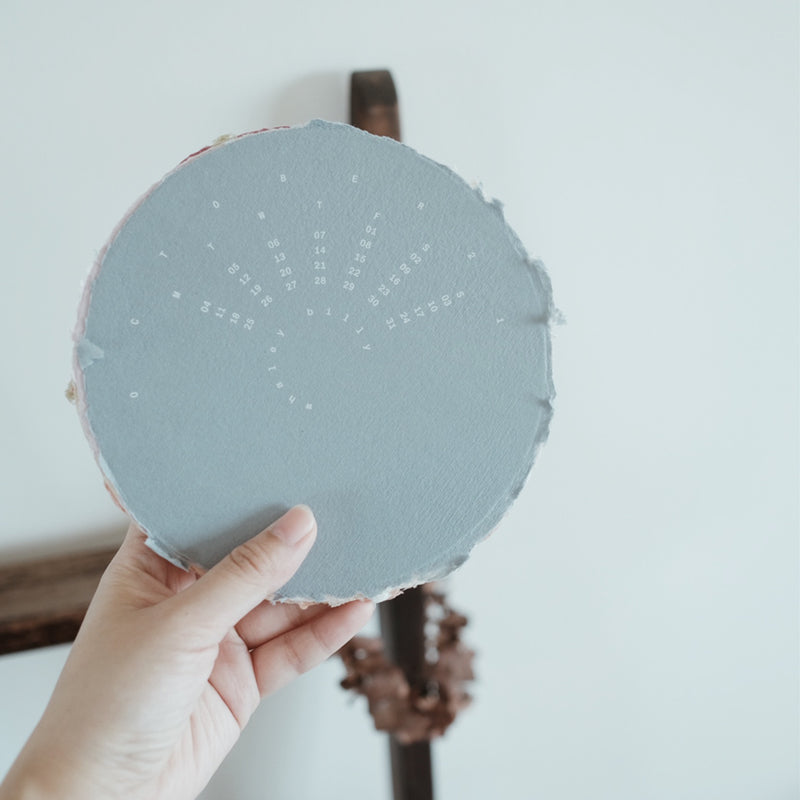 Slumber Bugs Limited Edition Paper Swatch / Handmade Calendar 2021