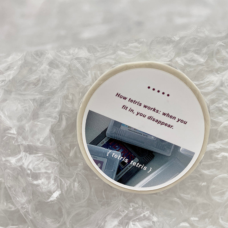XXXL Studio Washi Tape - Tetris Tetris