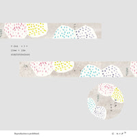 Yohaku Washi Tape Y-044 Retro