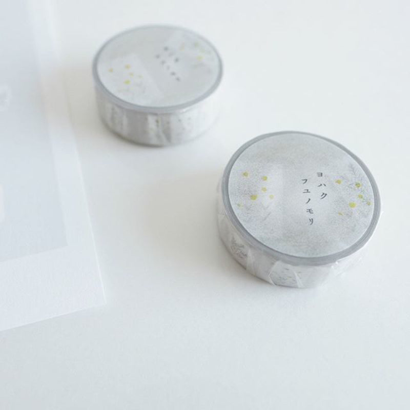 Yohaku x Check & Stripe Washi Tape YC-002 Winter Forest