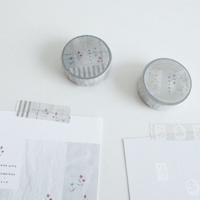 Yohaku x Check & Stripe Washi Tape YC-001 Gift