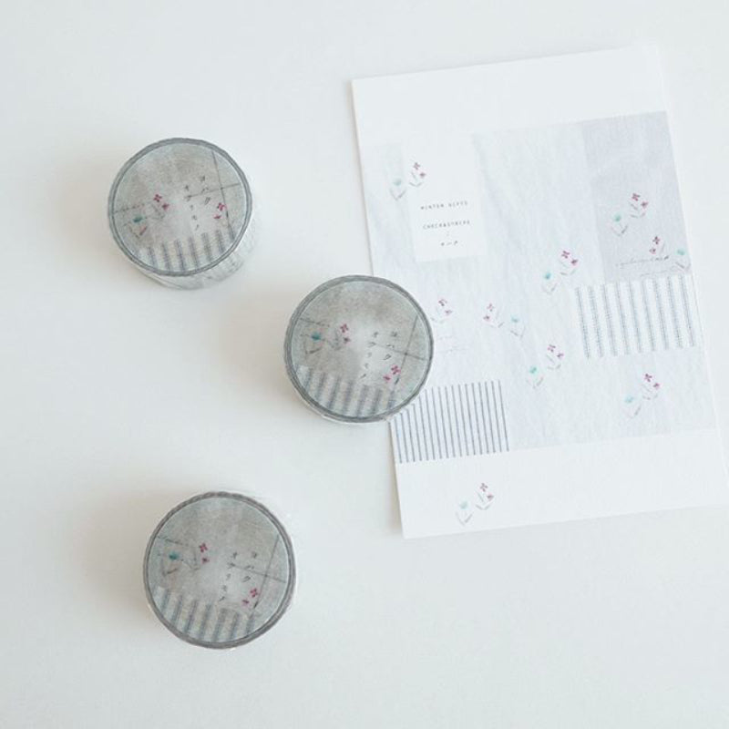 Yohaku x Check & Stripe Washi Tape YC-001 Gift