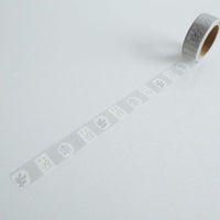 Yohaku x Check & Stripe Washi Tape YC-002 Winter Forest