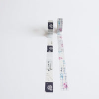 YC-004 CHECK & STRIPE : Yohaku Winter Gift Embroidery