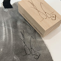 Phavourite x Kurukynki Rubber Stamp - A Scene