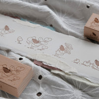 bighands 手的温度 take a walk rubber stamp2