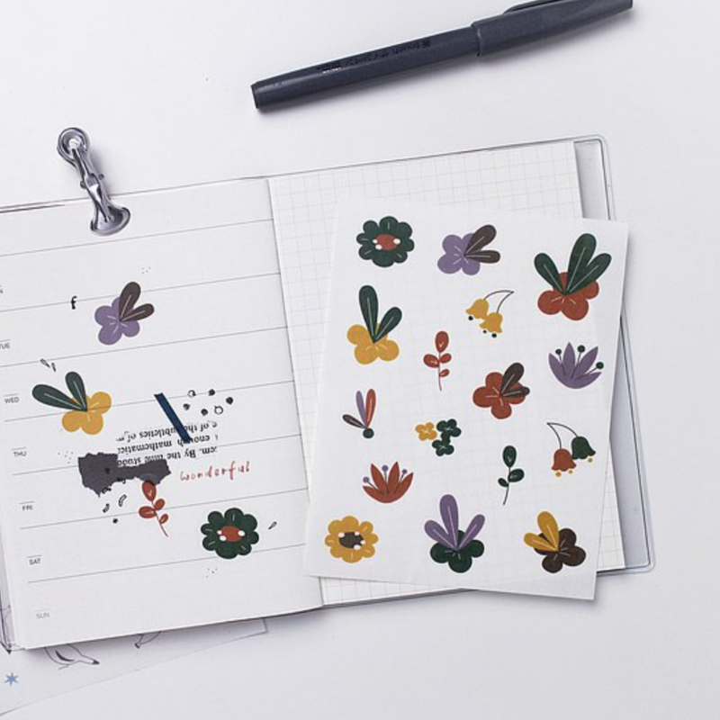 Maotu Washi Sticker - Floral