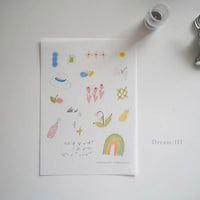 PeHo Design Stickers - Dream, Swan