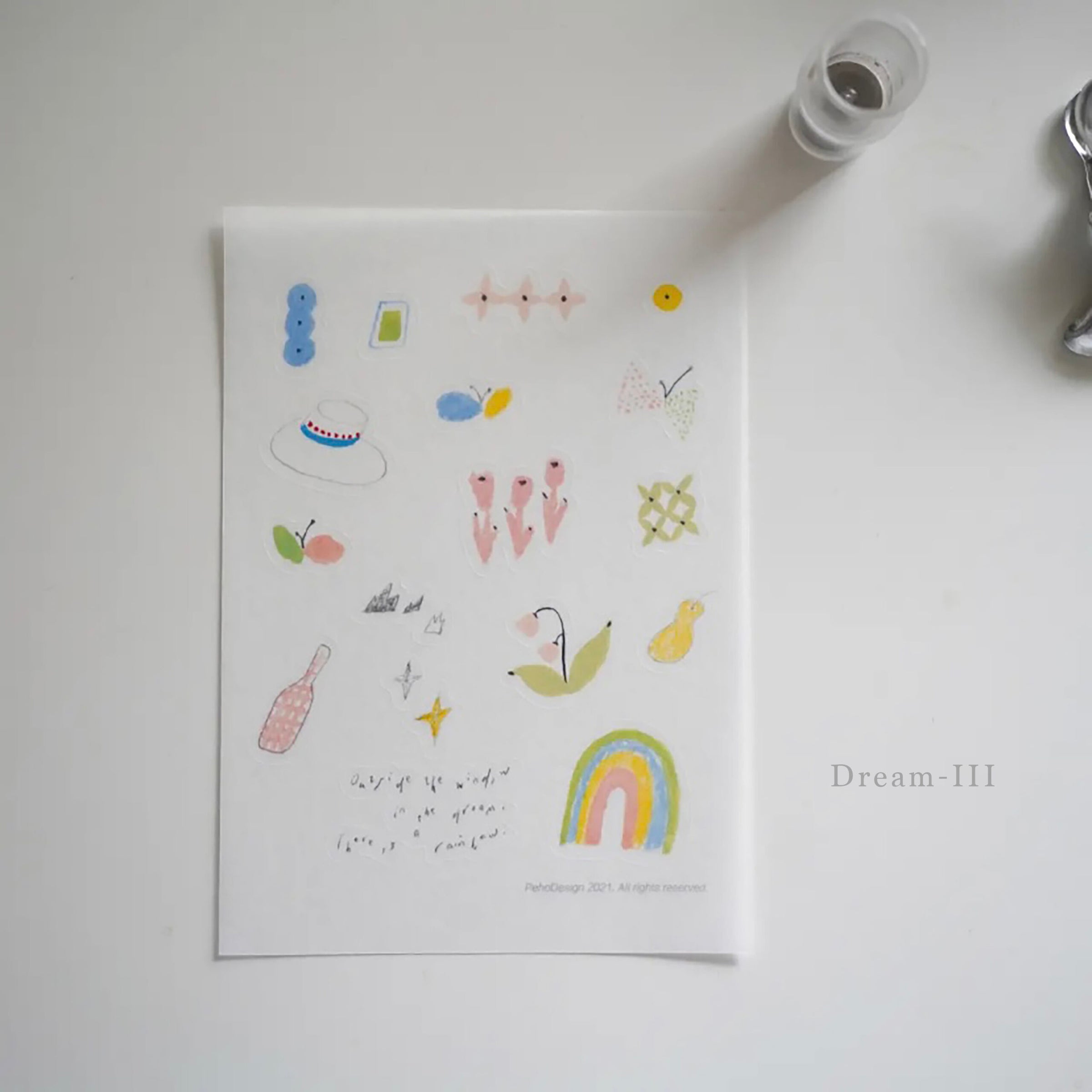 PeHo Design Stickers - Dream, Swan