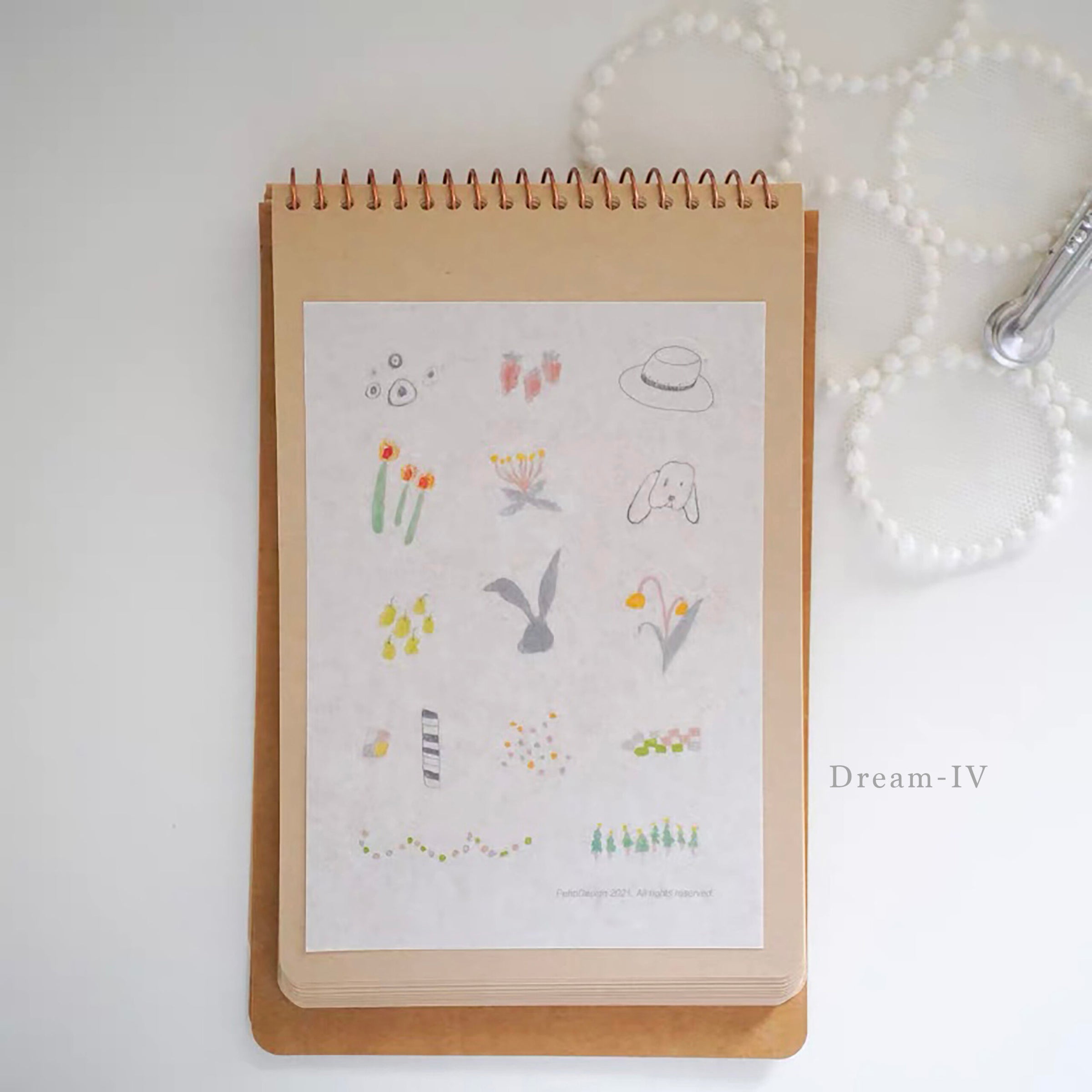 PeHo Design Stickers - Dream, Swan