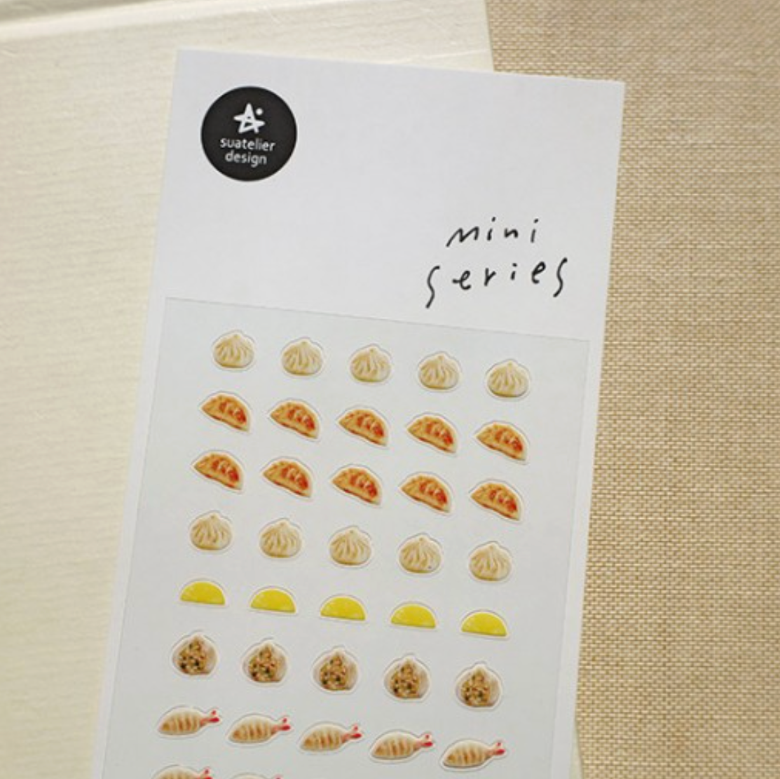 Suatelier Sticker - 132 Food.07 - Mandu (Dumplings)