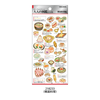 Kamio Adult Picture Book Stickers - Korean Cuisine