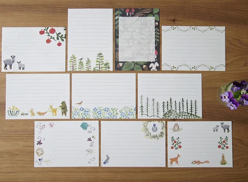 4legs Letter Paper - Forest