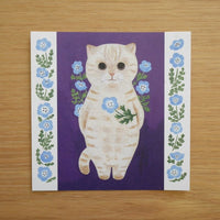 4legs Memo Pad - Cat #17 (Cream-coloured Cat)