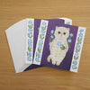 4legs Memo Pad - Cat #17 (Cream-coloured Cat)