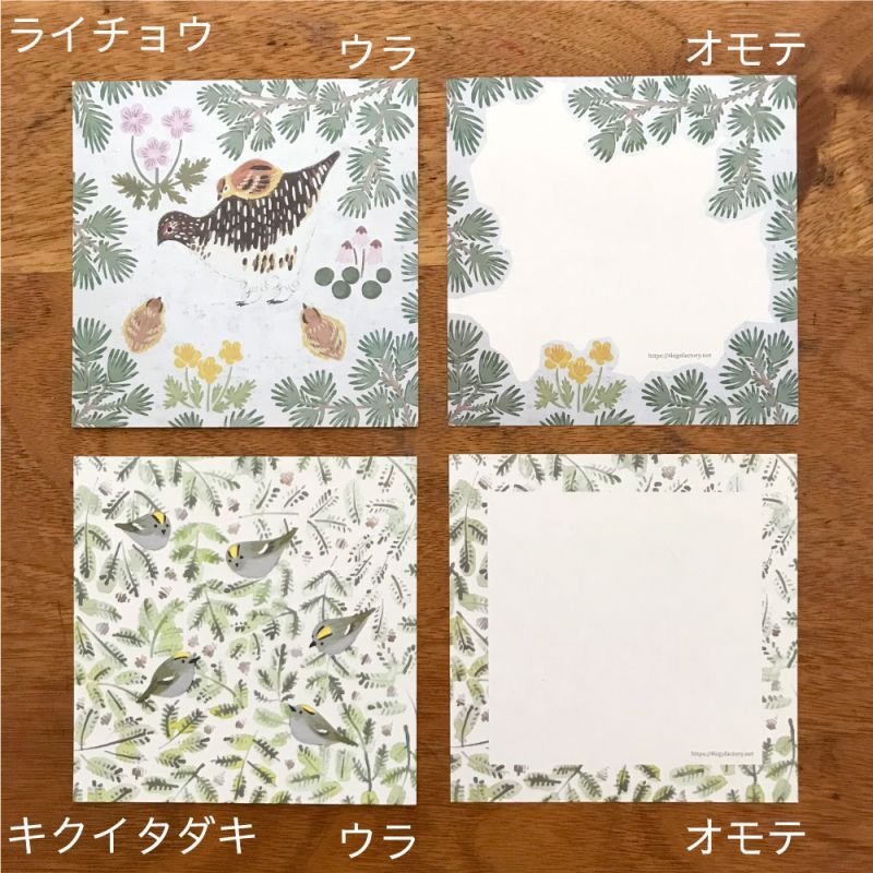 4legs Memo Pad - Wild Birds