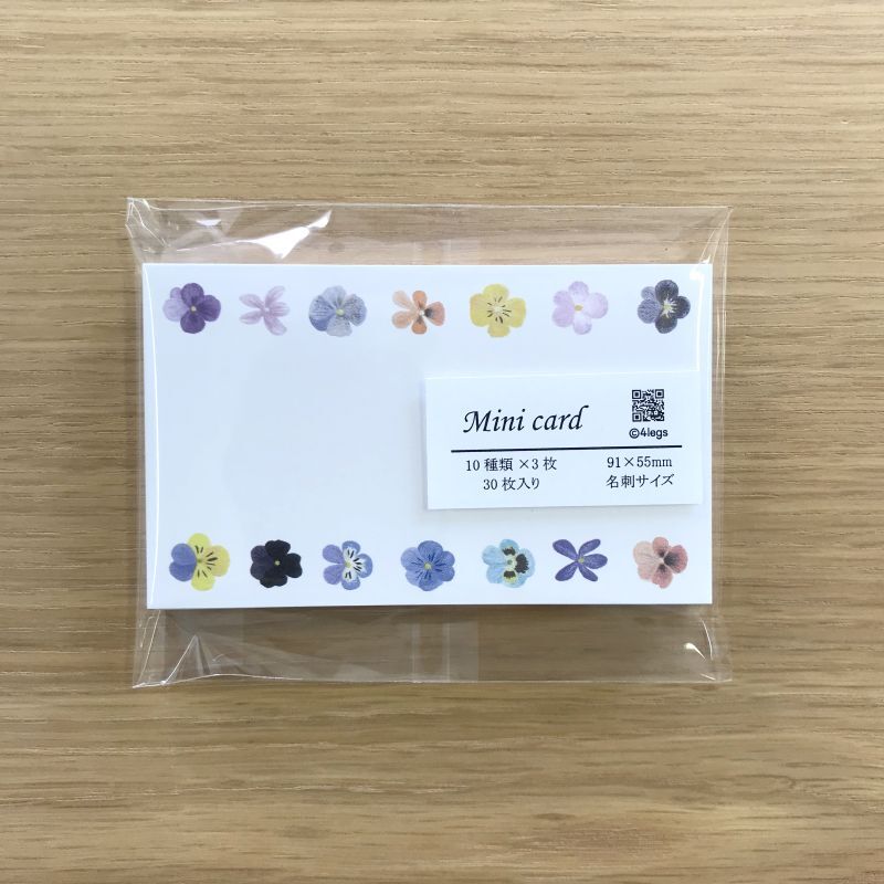 4legs Mini Card - Floral